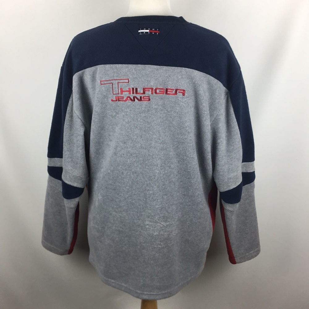 Tommy Hilfiger Vtg Crewneck Sweater Mens Sz XL - Picture 3 of 8